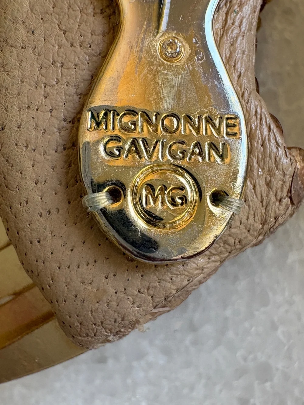 Mignonne Gavigan Metallic Gold Mini Madeline Earrings - Picture 2 of 2